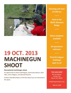 19oct2013 machine gun shoot