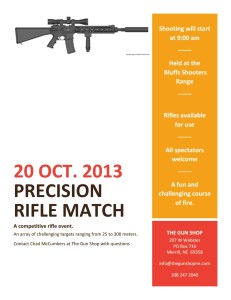 20oct2013 precision rifle match
